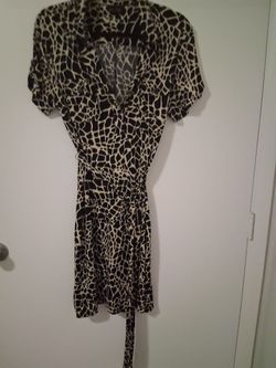 Focus Studios Animal Print  Dress