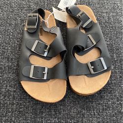 Toddler Leather Sandals Size 9