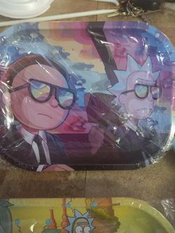 Rick And Morty Rolling Tray