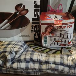 Comics . Plants.  Household yard sale