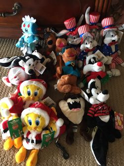 Warner Brothers Beanie Babies - Brand New collectors items 18 total!