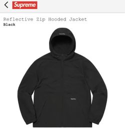 Supreme Reflective Zip Hooded Jacket