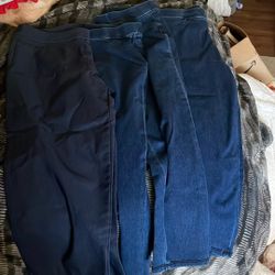 Jean Ankle  Pants Sizes 4/6 8/10new All 4 Pairs 
