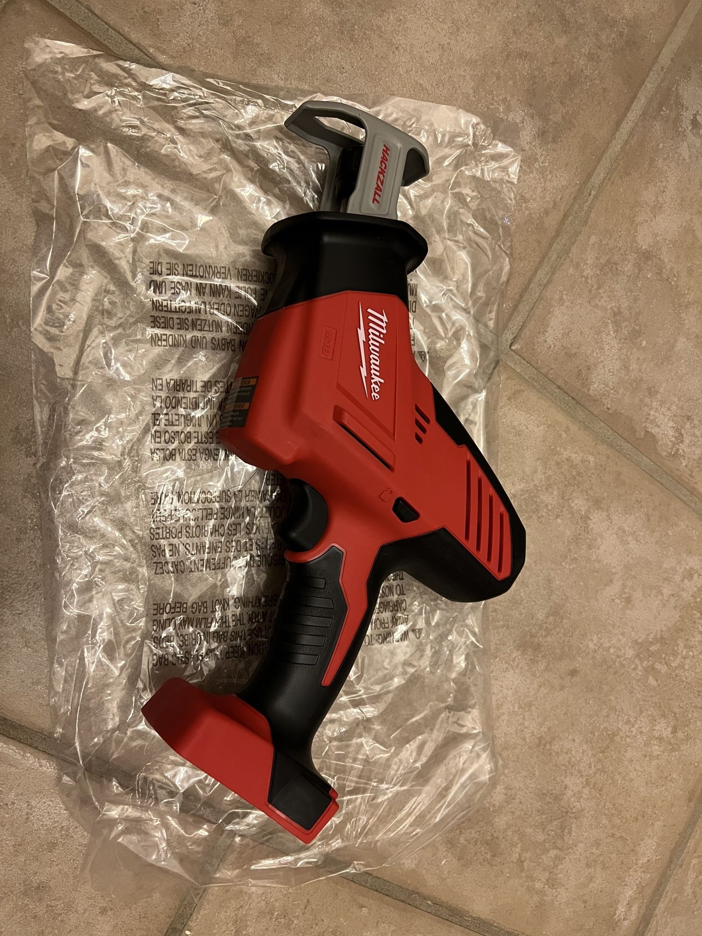 Brand New Milwaukee M18 Hackzall, Tool Only