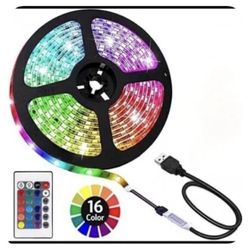 Two KIKO SMART LED STRIP LIGHTS RGB MUSIC DIMMABLE W Remote & Mic 66 Ft Total