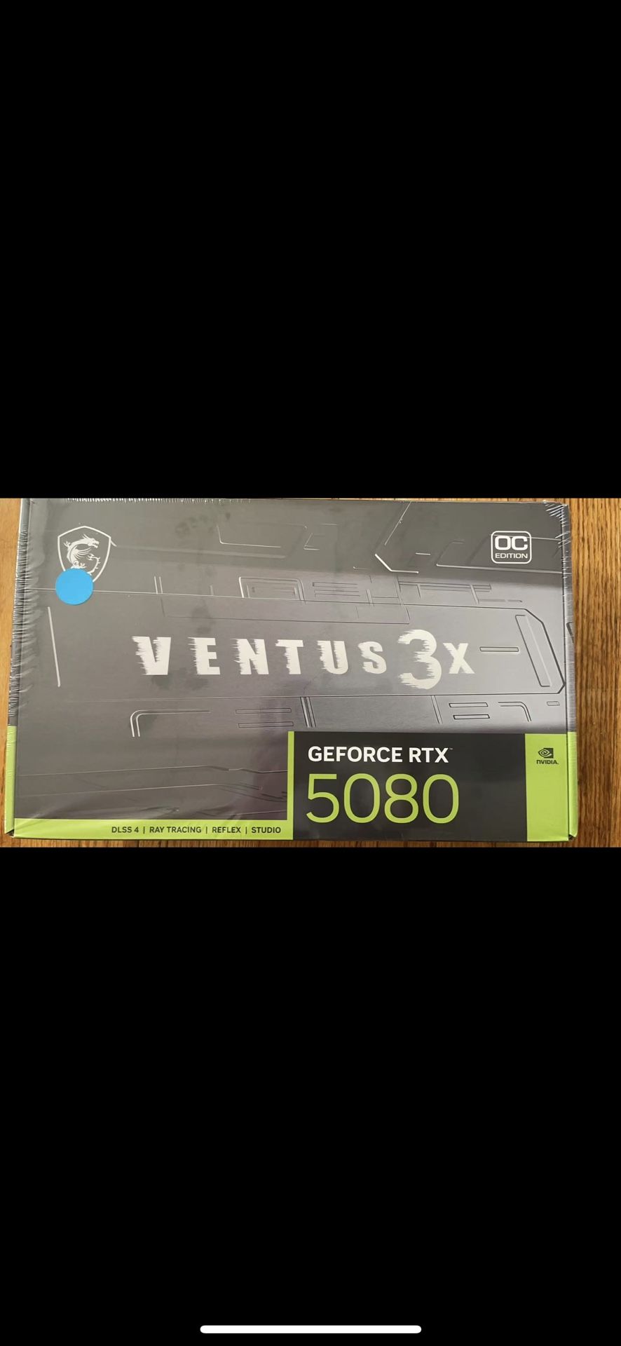 Sealed RTX 5080 Ventus 3X 16GB GDDR7