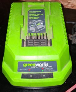Greenworks 40V Lithium-Ion Battery Charger