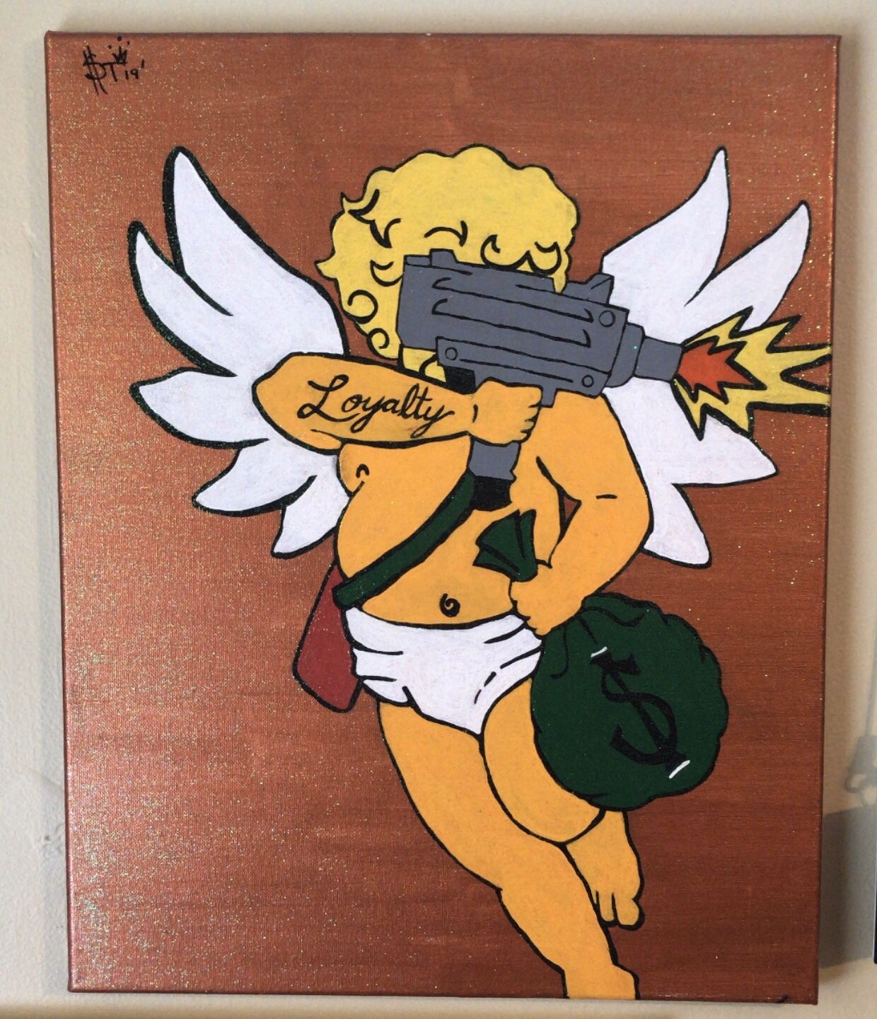 Guardian Angel Painting