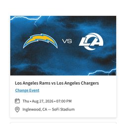Chargers v Rams