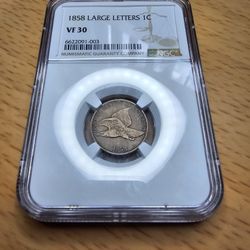 1858 Flying Eagle Cent