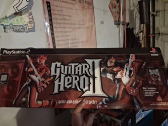 Guitar for Guitar Hero 2 Ps2