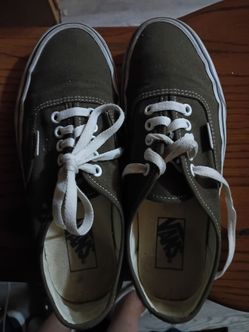 Olive green vans