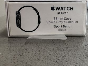Apple Watch Sport 38mm Aluminum Case Black Sport Band MJ2X2LL A for Sale in Ladera Ranch CA OfferUp