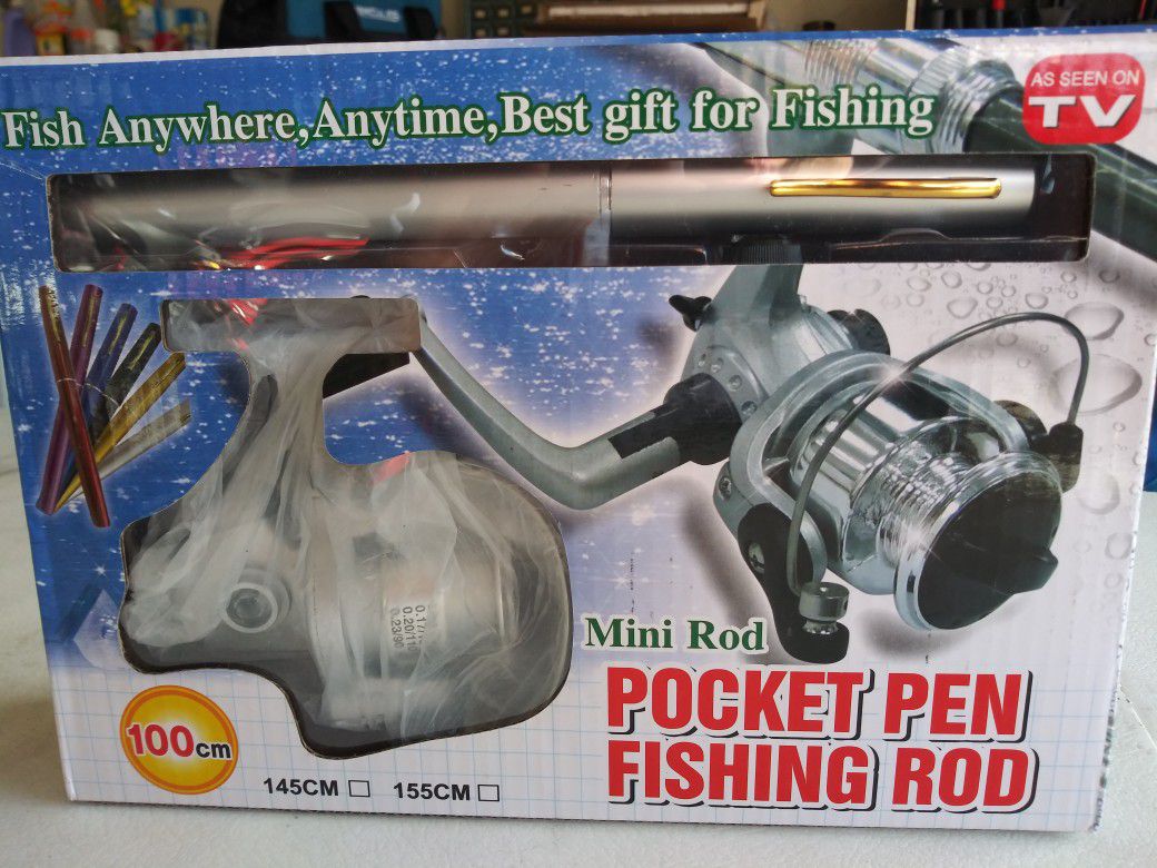 Fishing rod and reel $10