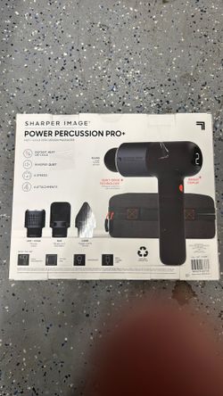 Sharper image pro percussion power massager