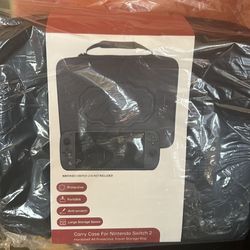 New Storage Case For Nintendo Switch 2. Black