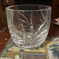 Vintage Royal Clear Cut Crystal Glass Bowl 