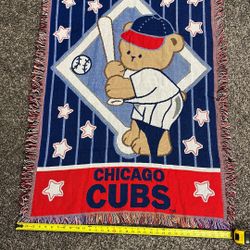 Chicago Cubs baby Blanket 