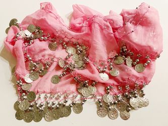 Belly dance skirt wrap