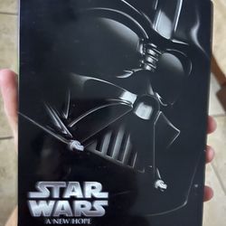 Star Wars: A New Hope (Limited Edition Steel Book Blu Ray Movie)
