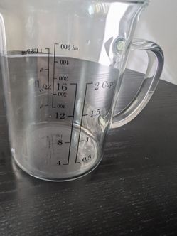 Glass Measuring Cup 2 Cup / 500ml