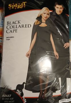 Black Cape Halloween