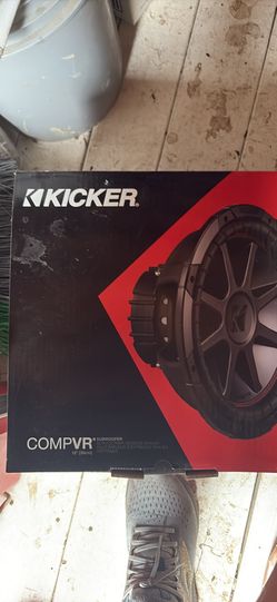 Kicker subwoofer 12”