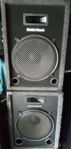 15" professional sound speakers