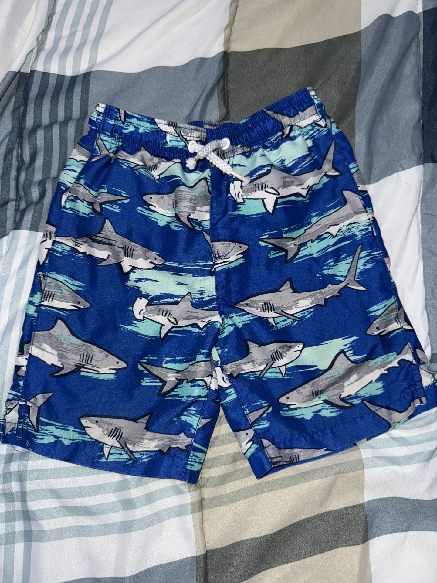 Toddler Boys Shark Swim Trunks - Blue - Children’s Place