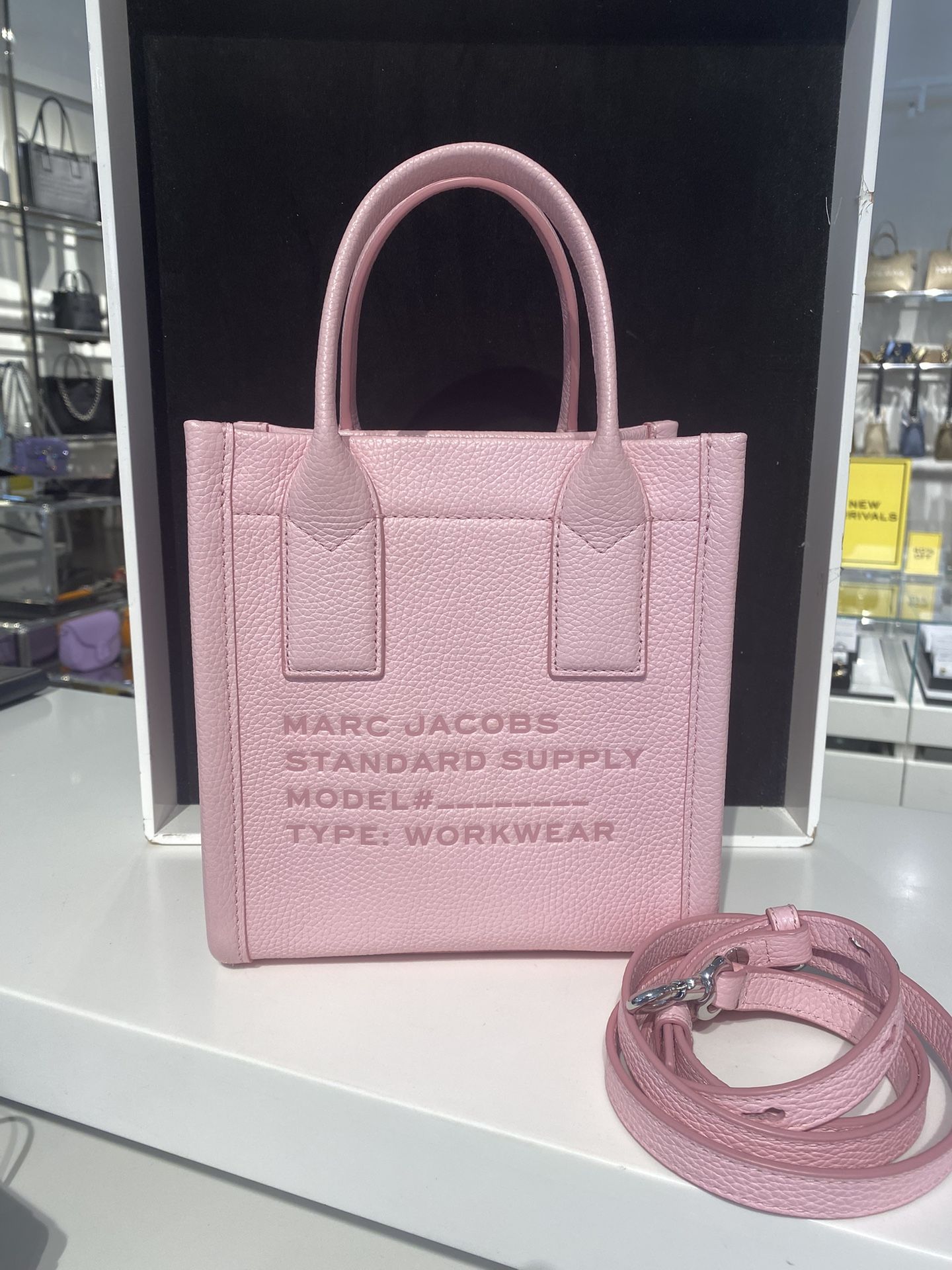 New & Authentic Marc Jacobs Small Leather Standard Supply Tote