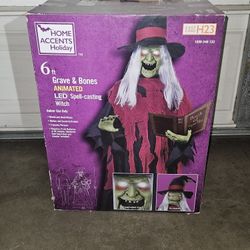 Bruja para decoración exterior de Halloween 