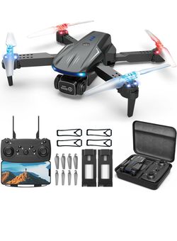Brand new Drone with REAL WIFI TRANSMISSION Camera 1080P HD, FPV Drones with 2 Batteries,