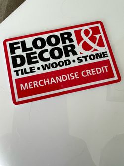 Floor & decor gift card store credit