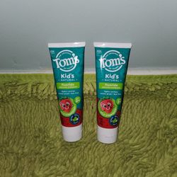 2 Toms Toothpaste Kids 5.1oz Anticavity 
