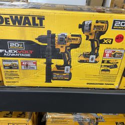 Brand New Dewalt 2-Tool Combo kit 20V Max XR FlexVolt Advantage 