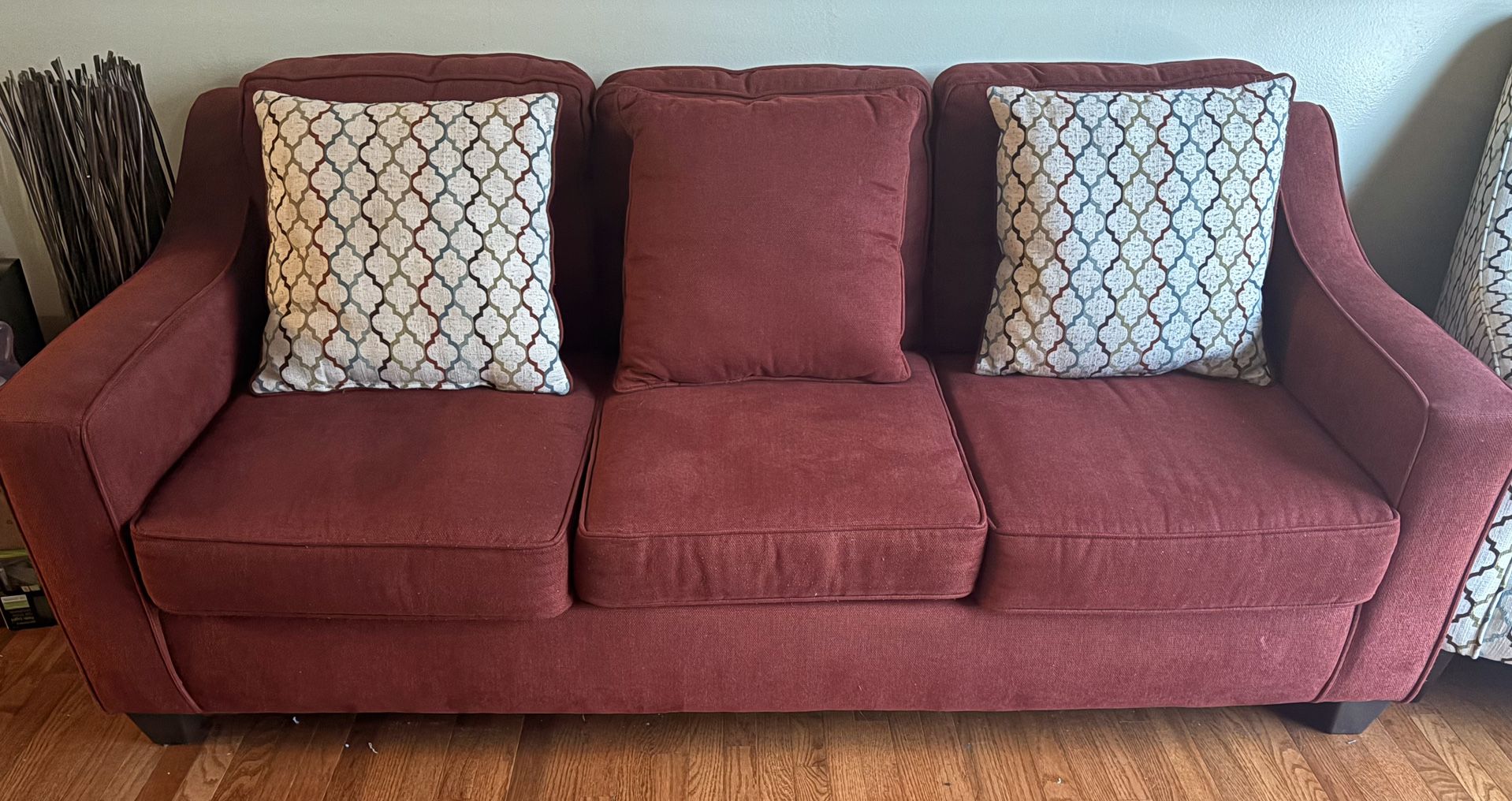 Sofa Loveseat & Chair For sale (Used)