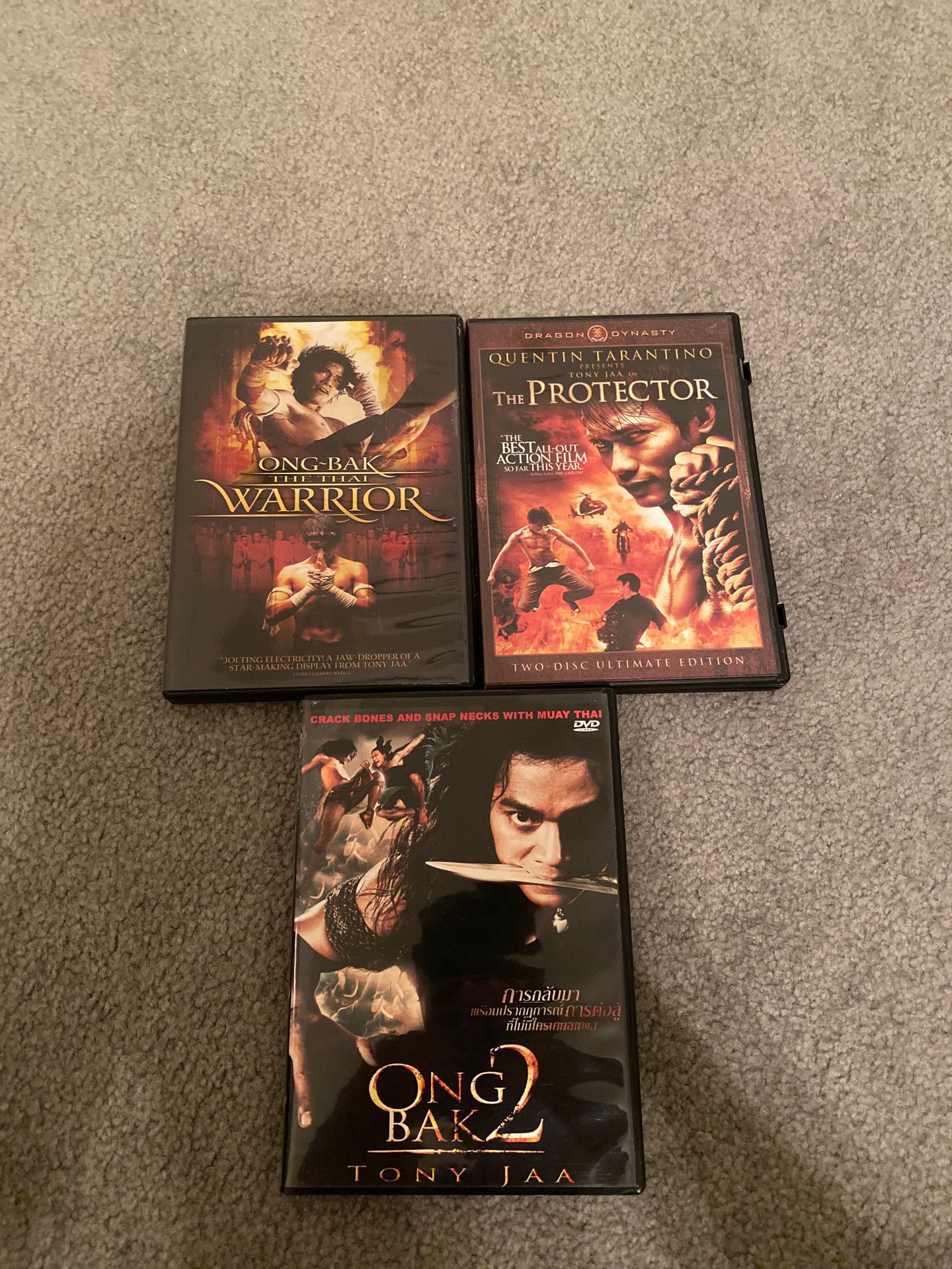 Tony Jaa movies DVD