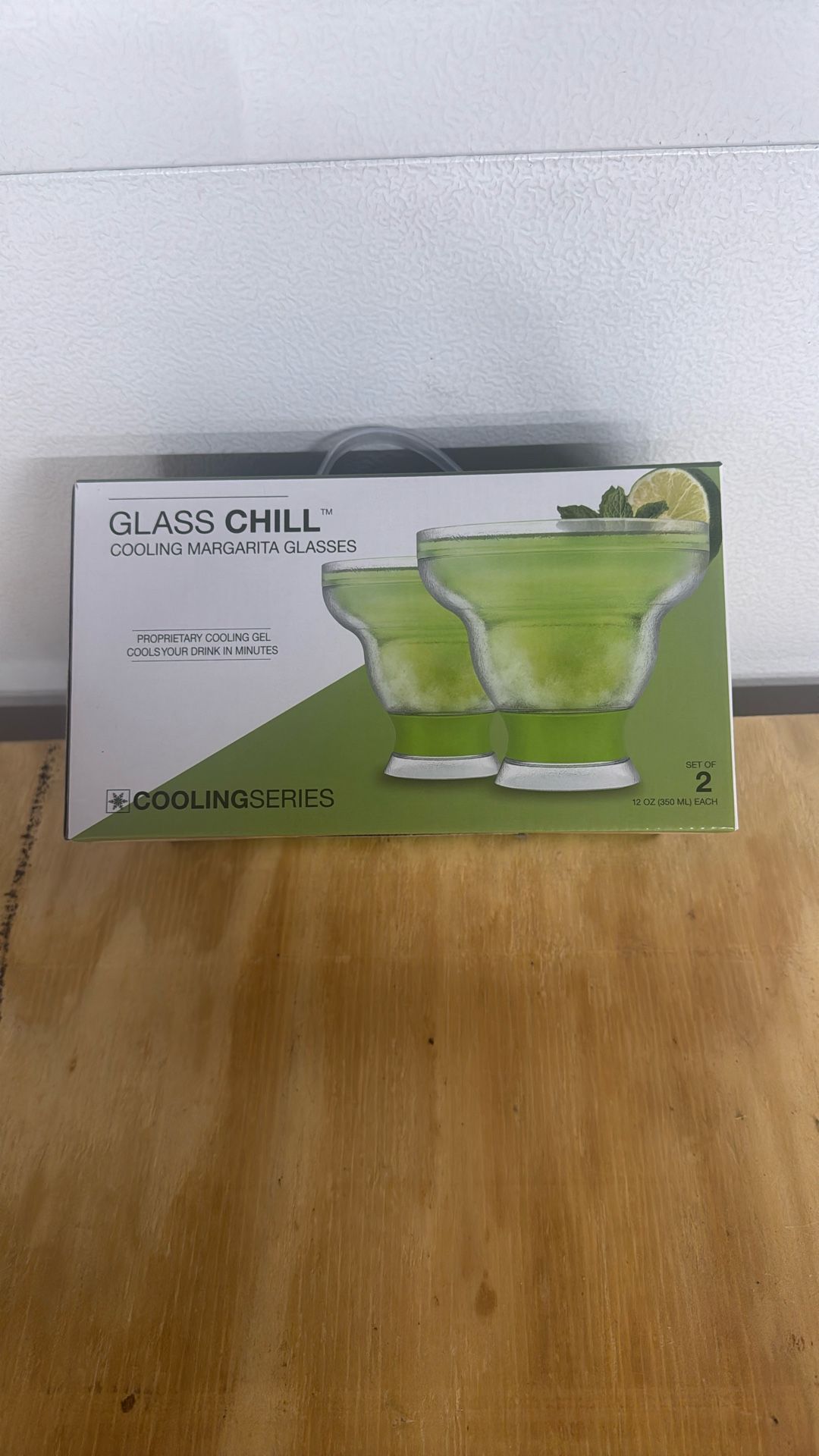 Glass Chill Cooling Margarita Glasses