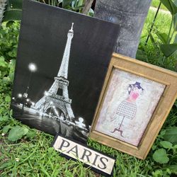 PARIS Wall Decor (Set Of 3)