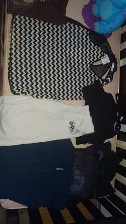 Bundle of Female Shirts Med & Lg