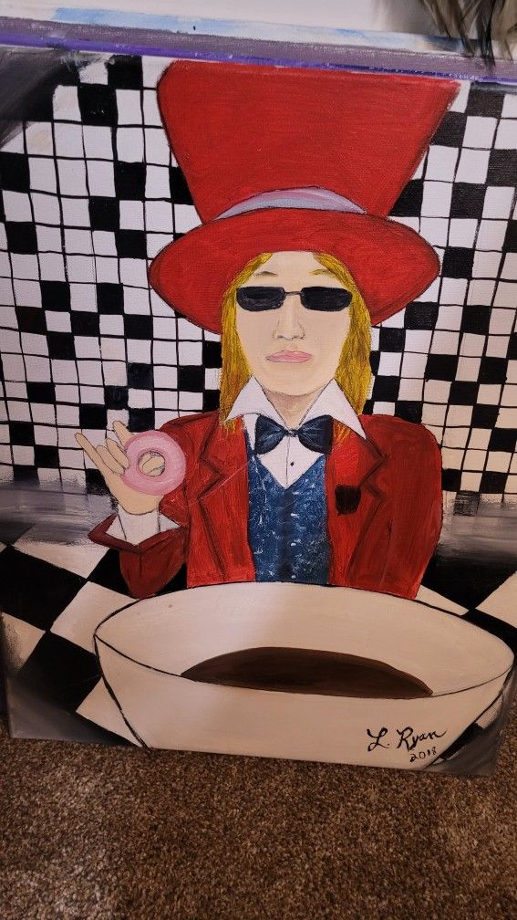 Painting Tom Petty Tribute