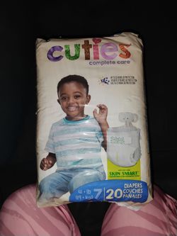Diapers size 7