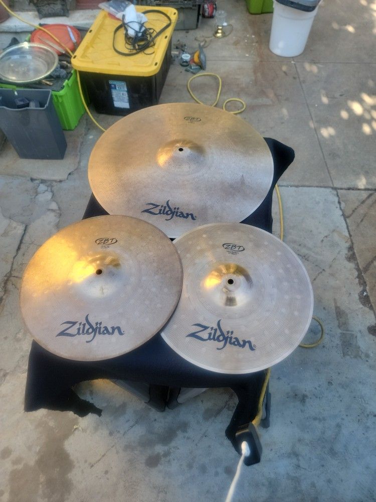 Set Of Cymbals By Zildjiam
