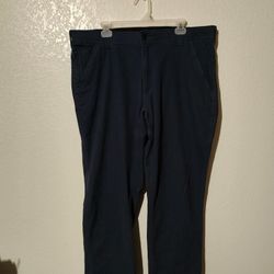 CAT Caterpillar Canvas Work Pants Mens 38 X 32 Blue 