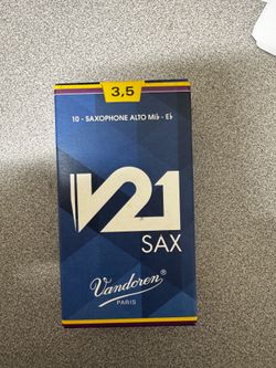 Vandoren V21 Alto Sax Reeds 3.5