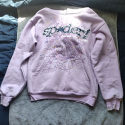 Sp5der Acai Purple Hoodie