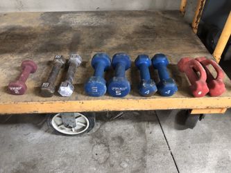 Assorted Dumbbells