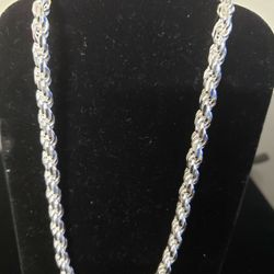 Silver Rope Chain 