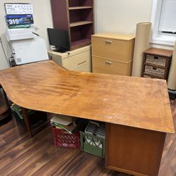 Mid-Century Boomerang Desk For Sale!!!  Rare Piece!
