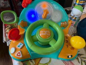 Bright stars steering wheel toy